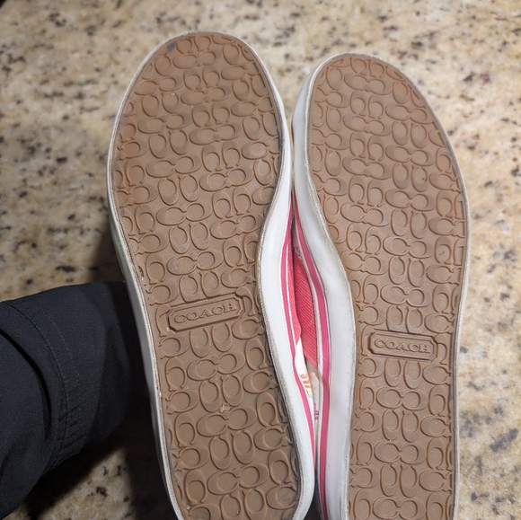 Coach Women's Poppy 8.5 B Slip-On Sneakers - Picture 4 of 5